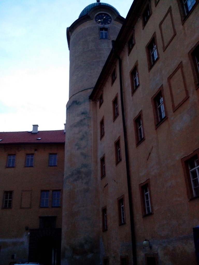 Подєбрадський замок, внутрішній двір.