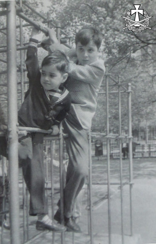 Олександр та Зиновій Балабан. Центральний парк Нью-Йорка, 1957.