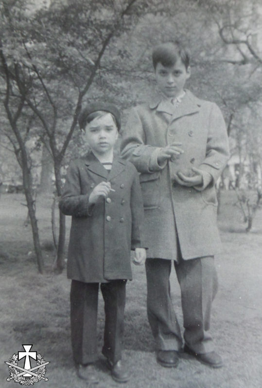 Олександр та Зиновій Балабан. Центральний парк Нью-Йорка, 1957.